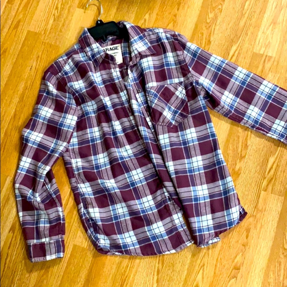 GARAGE SIZE SMALL FLANNEL